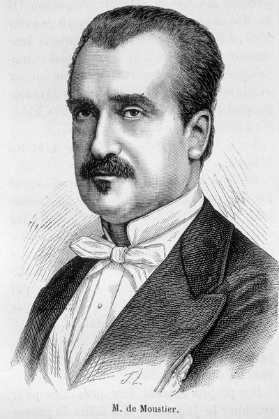 Porträtt av M. de Moustier av Unknown artist
