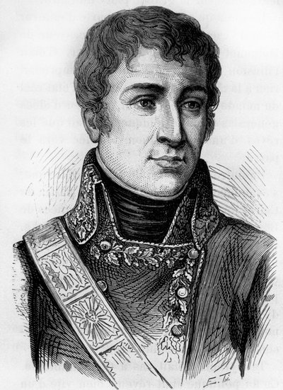 Porträtt av Marie-François Auguste Caffarelli av Falga (1766-1849) av Unknown artist