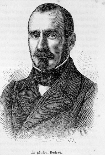 Porträtt av Marie Alphonse Bedeau, fransk general (1804 - 1863). av Unknown artist