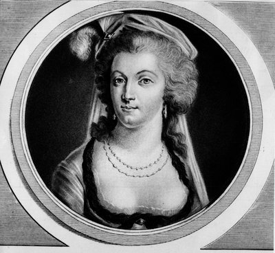 Porträtt av Marie Antoinette (Marie-Antoinette av Unknown artist