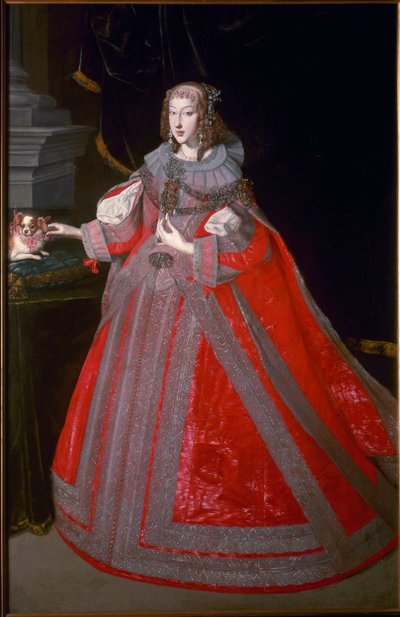Porträtt av Marie Leopoldine av Österrike av Unknown artist