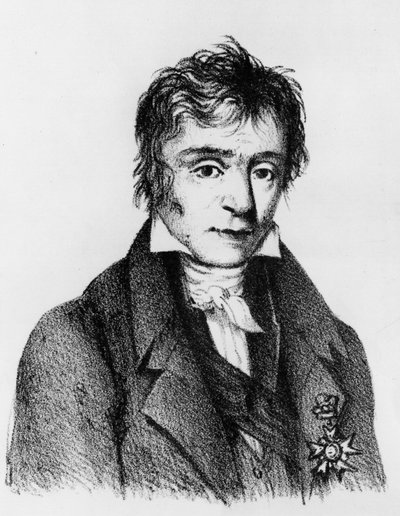 Porträtt av Marie Riche, Baron de Prony (1755-1839), fransk ingenjör. av Unknown artist