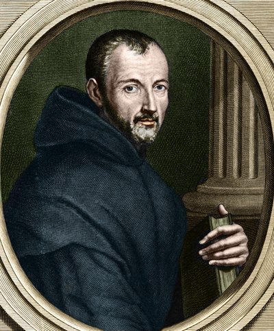 Porträtt av Marin Mersenne (1588 - 1648), av Order of Minimal Fathers av Unknown artist