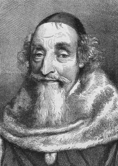 Porträtt av Mathieu Molé (1584 till 1656). Son till Edouard Molé, han var den första presidenten för parlamentet i Paris (1641). av Unknown artist