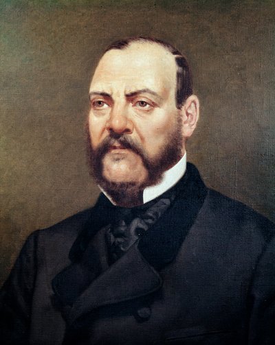 Porträtt av den mexikanske politikern Ignacio Comonfort (1812-1863) Anonym målning - 1800-talets Mexico City, National Historical Museum, Chateau de Chapultepec av Unknown artist