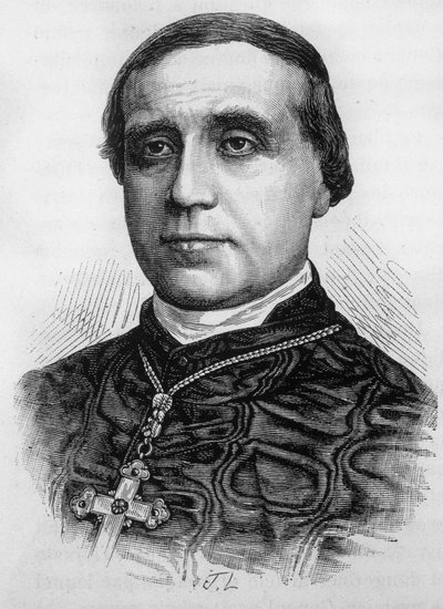Porträtt av Monsignor March av Unknown artist