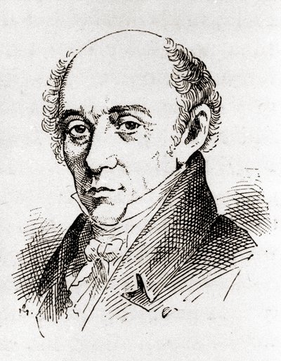 Porträtt av Muzio Clementi (1752 - 1832), italiensk kompositör och pianist. av Unknown artist