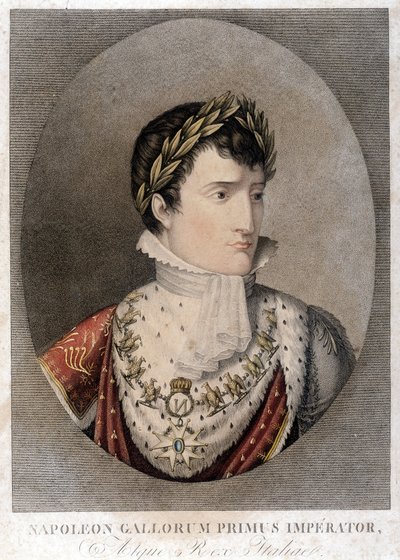 Porträtt av Napoleons kejsare. av Unknown artist