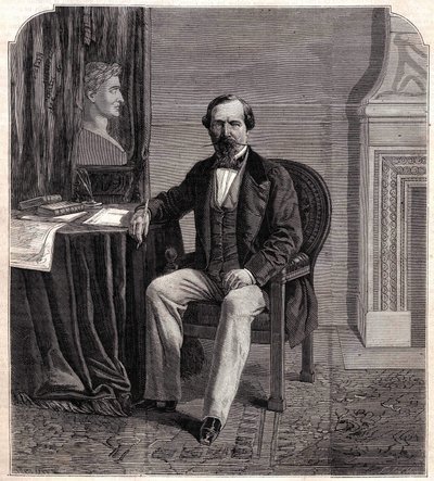 Porträtt av Napoleon III (1808 - 1873) av Unknown artist