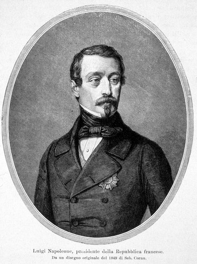 Porträtt av Napoleon III av Unknown artist