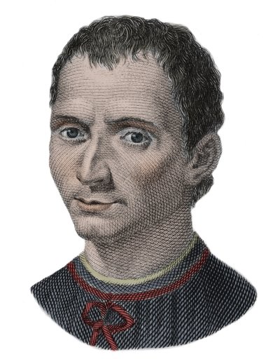 Porträtt av Niccolo av Bernardo dei Machiavelli (Nicolas Machiavel av Unknown artist