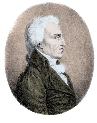 Porträtt av Nicolo Zingarelli (1752-1837), italiensk kompositör. av Unknown artist