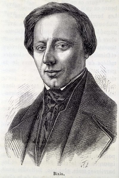 Porträtt av Nino Bixio (1821-1873), italiensk militär och politiker. av Unknown artist