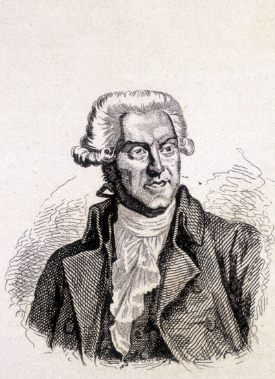 Porträtt av Pasquale eller Pascal Paoli (1725 - 1807), Patriote Corsica. av Unknown artist