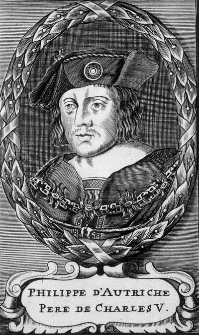Porträtt av Filip av Österrike, far till Karl V - n.d. av Unknown artist