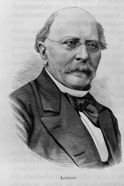 Porträtt av Philippe Leroyer (eller Le Royer av Unknown artist