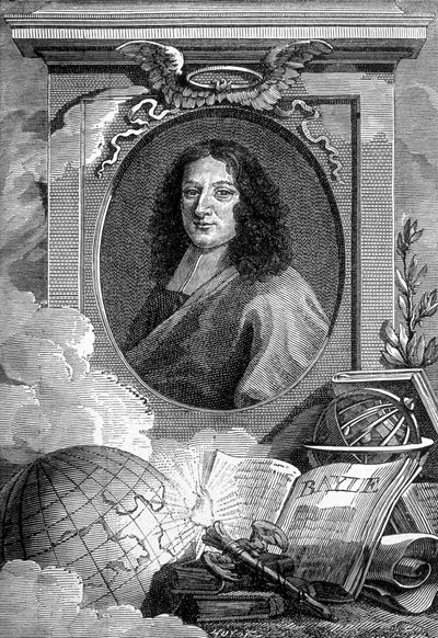 Porträtt av Pierre Bayle (1647 - 1706) fransk författare och filosof. av Unknown artist