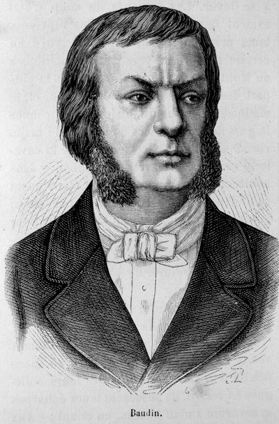 Porträtt av Pierre Charles Louis Baudin (1748-1799), fransk politiker. av Unknown artist