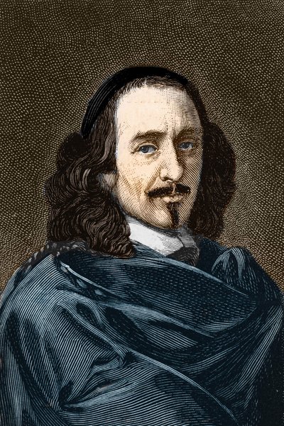 Porträtt av Pierre Corneille (1606 - 1684), fransk dramatisk poet. av Unknown artist