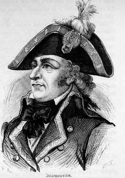 Porträtt av Pierre Riel, greve sedan markis de Beurnonville, marechal av Frankrike (1752-1821). av Unknown artist