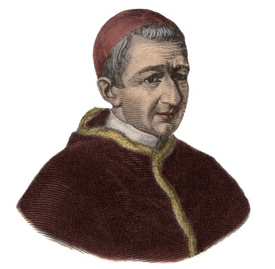 Porträtt av påven Gregorius XVI (Bartolomeo Cappellari av Unknown artist