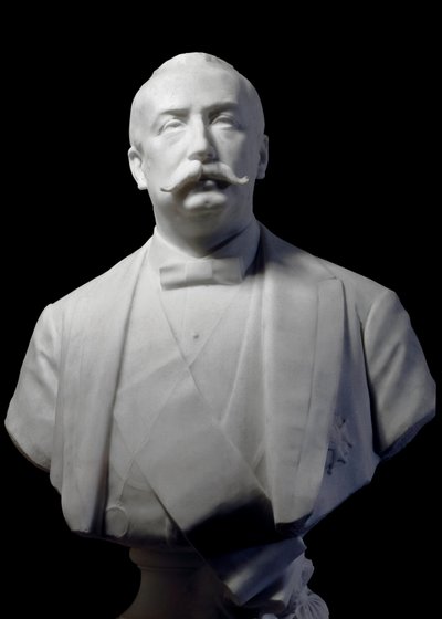 Porträtt av president Felix Faure (1841-1899) 1800-talets Versailles, musee du chateau av Unknown artist