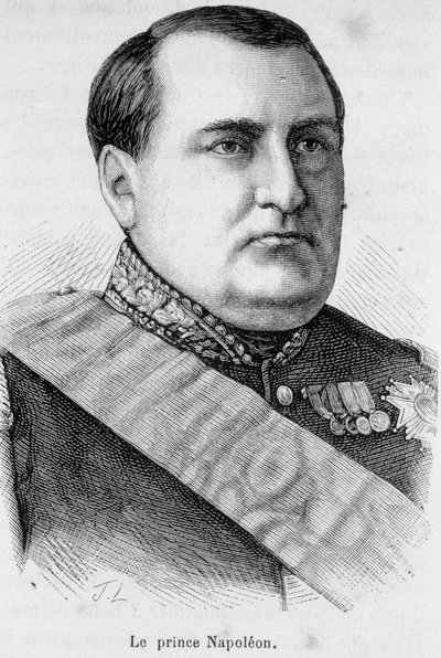 Porträtt av prins Napoleon av Unknown artist