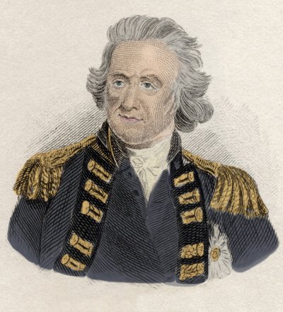 Porträtt av Ralph Abercrombie (Abercromby) (1734-1801), skotsk general. av Unknown artist