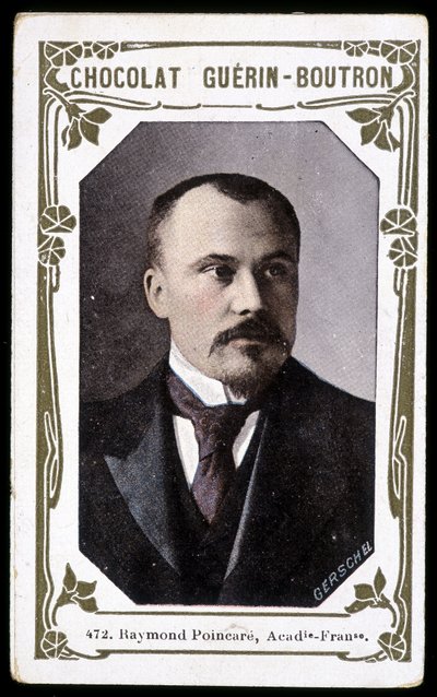 Porträtt av Raymond Poincaré ung av Unknown artist