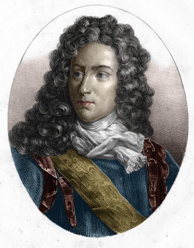 Porträtt av Rene Duguay Trouin (Duguay-Trouin) (Rene Trouin du Gue dit) (1673-1736), fransk sjöman. av Unknown artist