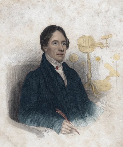 Porträtt av pastor Thomas Dick (1774 -1857), skotsk kyrkoherde av Unknown artist