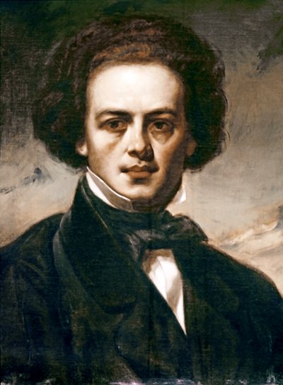 Porträtt av Robert Alexander Schumann, ca 1804 (olja på duk) av Unknown Artist