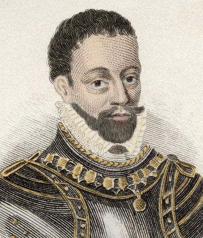 Porträtt av Robert Blake (1599-1657), engelsk amiral. av Unknown artist