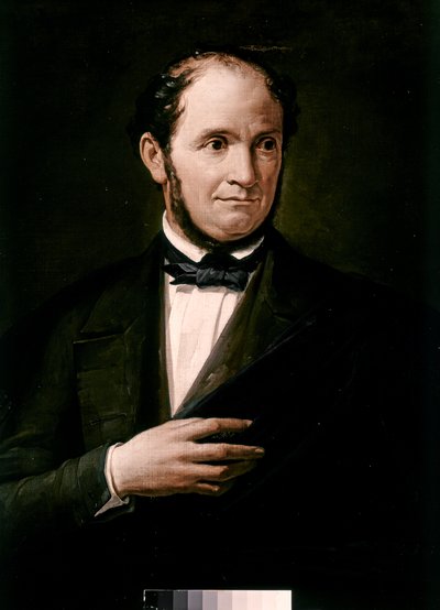 Porträtt av Saverio Mercadante (olja på duk) av Unknown Artist