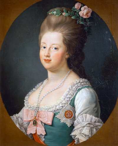 Porträtt av Sophie Dorothea av Württemberg (Stettin av Unknown artist