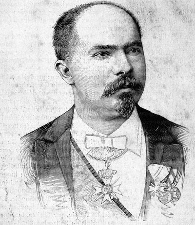 Porträtt av Stamboulof (eller Stamboulov av Unknown artist