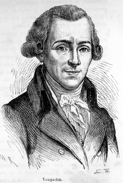 Porträtt av Vauquelin, fransk kemist (1763-1829). av Unknown artist