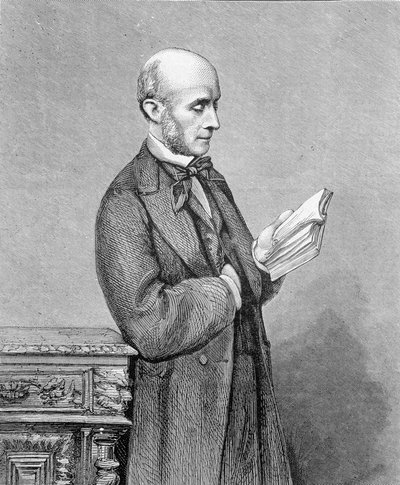 Porträtt av Vincent Benedetti, fransk diplomat (1817-1900). I "The Graphic", 30 juli av Unknown artist