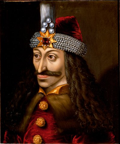 Porträtt av Vlad Tepes III spetsaren eller Dracula (målning) av Unknown artist