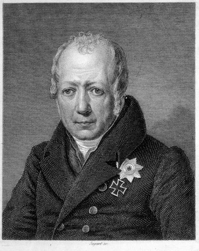 Porträtt av Wilhelm von Humboldt (Guillaume de Humboldt av Unknown artist