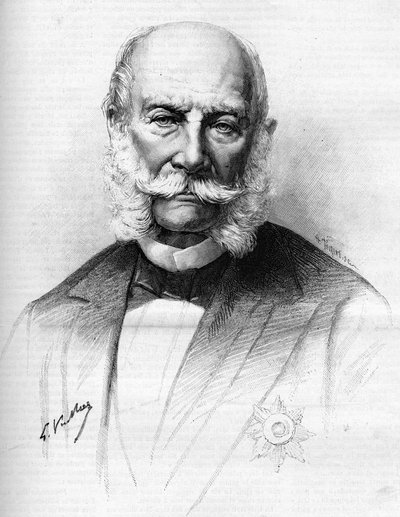 Porträtt av Vilhelm I av Tyskland (1797-1888). av Unknown artist