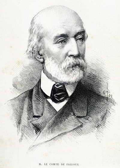 Porträtt av greve de Fallux (1811 - 1886), fransk politiker. av Unknown artist