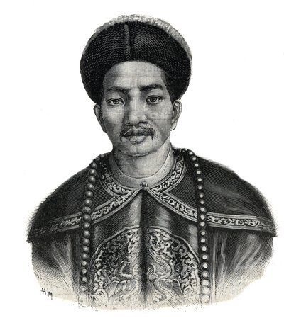 Porträtt av kejsaren av Japan, Mutsuhito (Meiji Tenno av Unknown artist