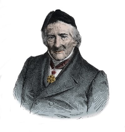 Porträtt av den engelske doktorn Jacques Lordat (1773-1870) av Unknown artist