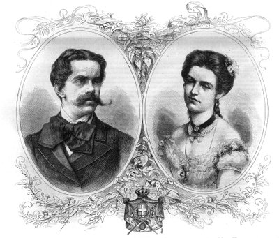 Porträtt av Prins Humbert I Prins av Italien (Umberto I av Unknown artist