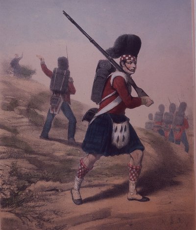 Privat, 93:e Highlanders av Unknown artist