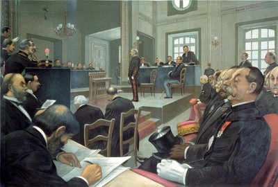 Rättegångar från Dreyfus till Rennes av Unknown artist