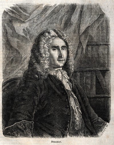 Rene Antoine Ferchault de Réaumur. Fransk fysiker och naturforskare 1683-1757 av Unknown artist
