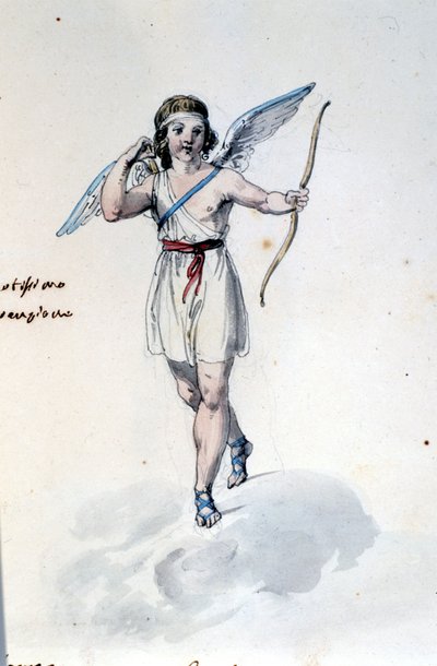 Representation av Amor (Eros). av Unknown artist