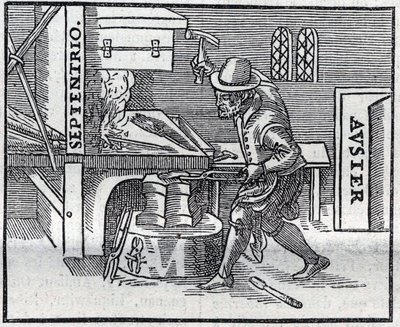 Reproduktion av gravyren av verket från 1600 "De Magnete, Magneticisque Corporibus, et de Magno Magnete Tellure"" (eller Magnetism and Magnetic Bodies, and Great Magnet of the Earth) av William Gilbert (eller William Gylberde) av Unknown artist